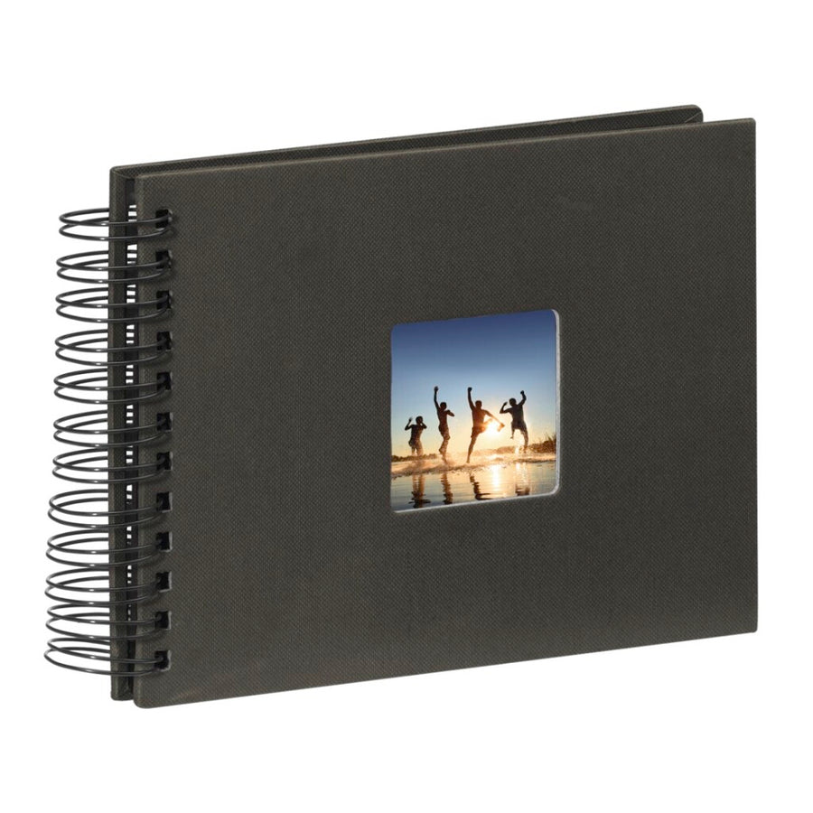 Hama Spiraalalbum Fine Art 24 X 17 Cm 50 Zwarte Pagina'S Zwart