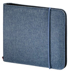 Cd/dvd/blu-ray tas 24 stuks blauw