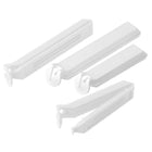 Fackelmann Basic Freshness Clips 11 and 8 cm White 4 Pieces
