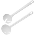 Fackelmann Basic Salad Set 26 cm White SAN Plastic 2 Pieces