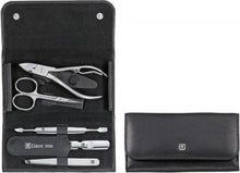 Diversen Zwilling Classic Inox Manicure Etui Leer Zwart 5-Delig