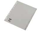 Ahrend Ofc-Tab1 Dividers A4 A - Z Grey / Set of 20