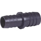 Afvoerdoorverbinder 19 mm recht zwart
