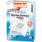 Scanpart M187Ele11 Microfleece+ S-Bag Dust Bag 4-Pack