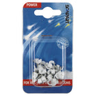 Scanpart Cable Clips 5mm Round White A25