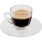 Espresso kop en schotel 7cl 2 stuks glas