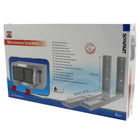 Magnetronsteunen 21,9x30,5-45 cm wit 40 kg