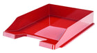 Brievenbak A4 plastic rood stapelbaar