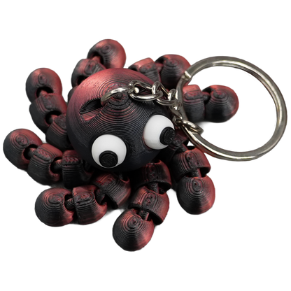 Sleutelhanger octopus PLA beweegbaar