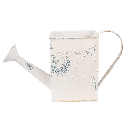 Decoratie gieter 31x9x17 cm beige ijzer