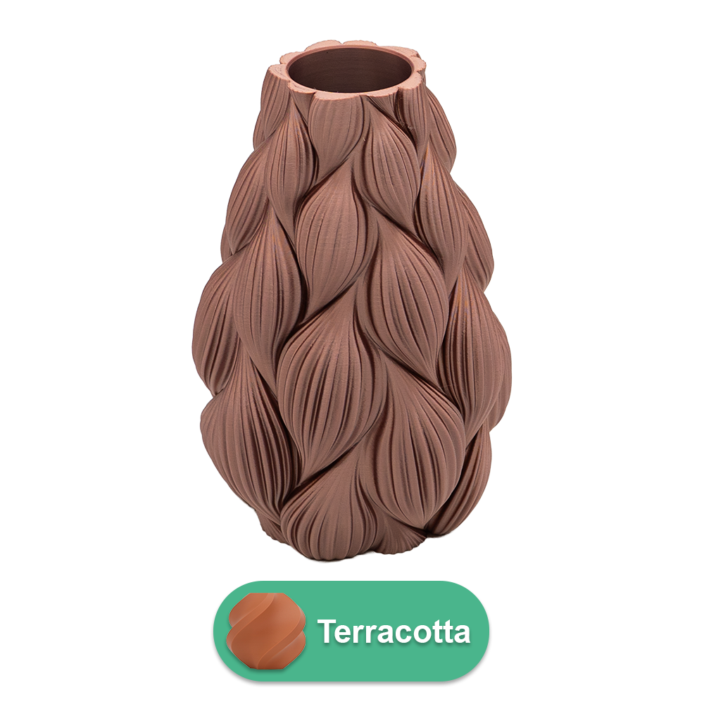 Lamina 3D vaas - 3D geprinte vaas - Duurzaam PLA - Geschikt voor kunstbloemen