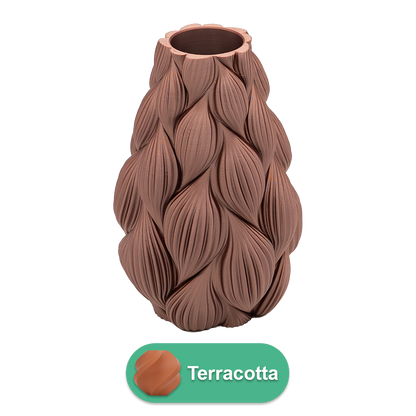 Lamina 3D vaas - 3D geprinte vaas - Duurzaam PLA - Geschikt voor kunstbloemen