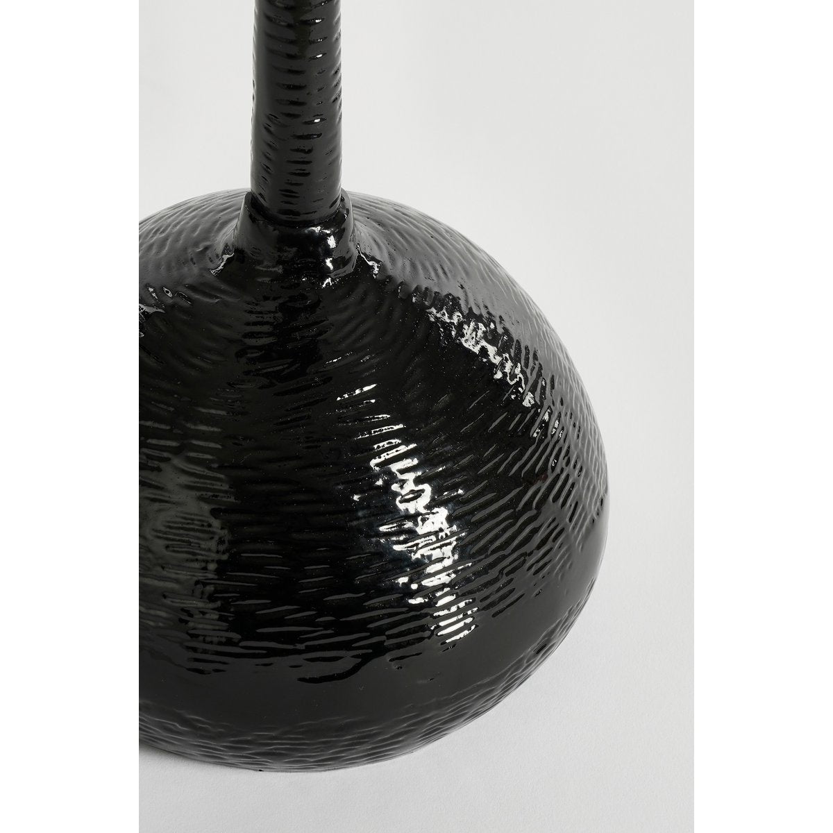 Colin Bijzettafel Hoogte 68 cm Gerecycled Aluminium Zwart FSC