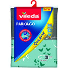 Strijkplankhoes Vileda Park and Go QuickFix mintgroen grijs
