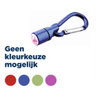 Halsbandlampje metaal knipperlicht 1 cm