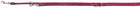 Trixie Cavo Adjustable Dog Leash Fuchsia / Grey
