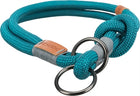 Trixie Dog Collar Be Nordic Half Choke Petrol / Light Grey