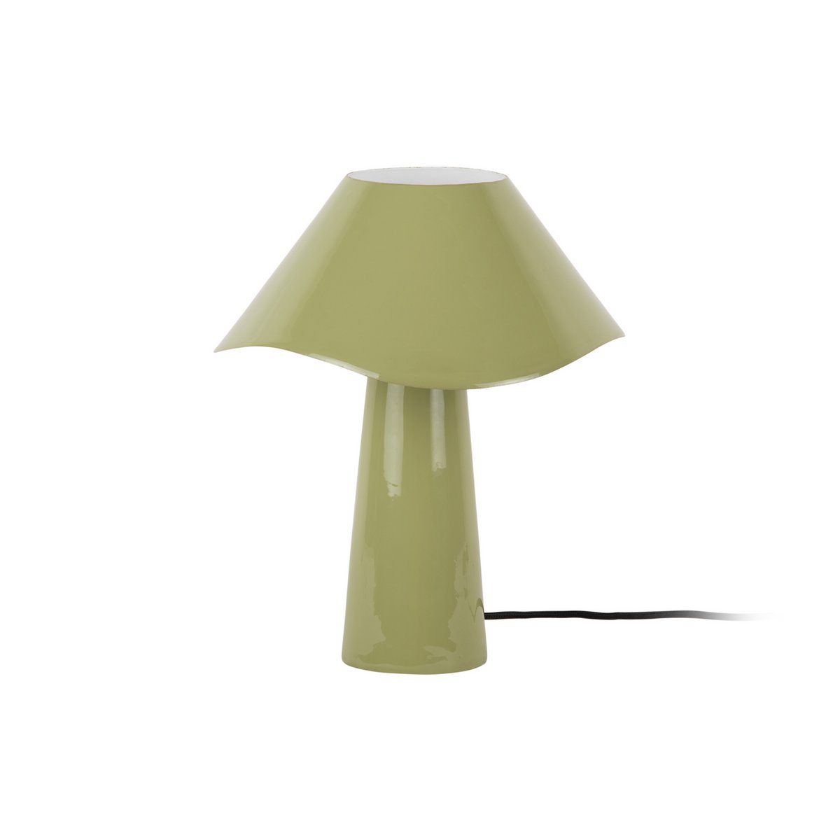 Tafellamp Ameno groen 33x28 cm ijzer