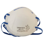 Stofmaskers FFP2 2 stuks wit/blauw
