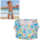 Zwemluier maat 2 9-16 kg blauw zeedieren