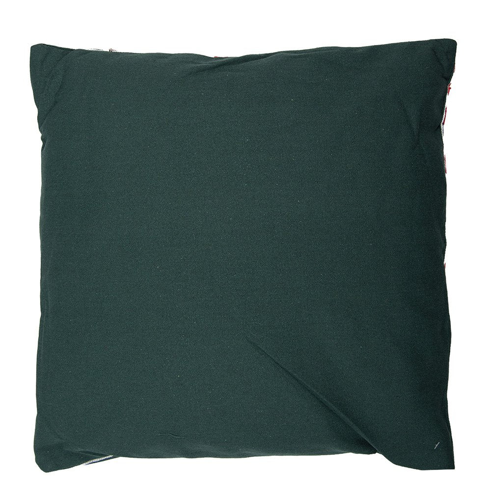 Cushion 45x45 cm Green Synthetic