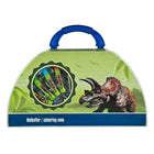 Other Brands Dinosaur Coloring Case 51-Piece