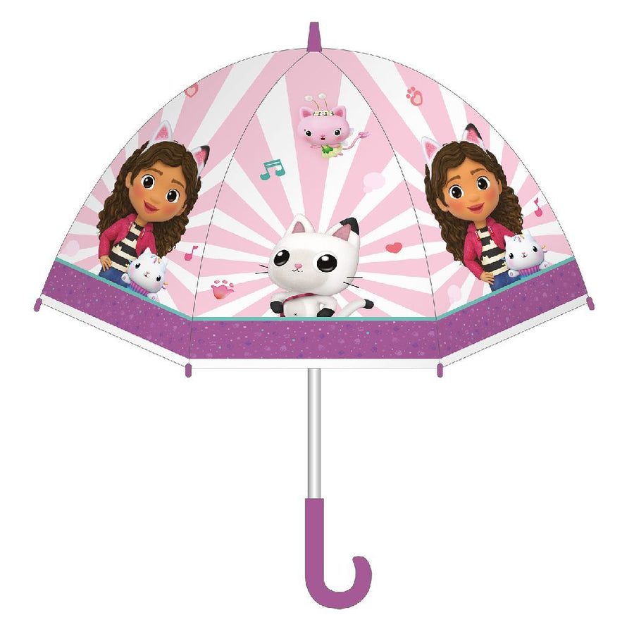 Gabby's Dollhouse Gabbys Dollhouse Kinderparaplu 69 Cm Paars