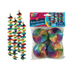 Rotorspiralen 4 stuks 60 cm regenboogkleuren