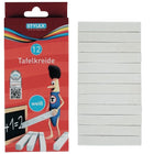 Bordkrijt wit 10 stuks