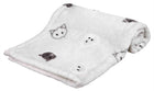 Trixie Mimi Soft Plush Blanket Light Grey
