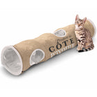 Kattentunnel Code d'Ivoire 25x120 cm bruin en wit 434/436448