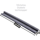 Michelino Draught Excluder 96X3 Cm Foam/Grey