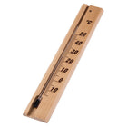 Hama Wooden Indoor Thermometer 20 cm Analog