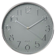 Hama Wandklok Elegance Ø 30 Cm Geluidsarm Zilver/Grijs