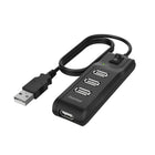 Hama USB Hub 4-Port USB 2.0 480 Mbit/s On/Off Switch