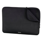 Laptop sleeve 34 cm neopreen zwart