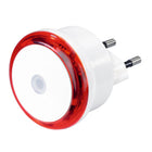 Hama LED Night Light Basic with Plug Twilight Sensor Energy Saving Red