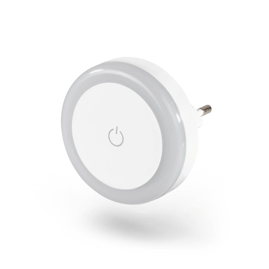 Hama Led-Nachtlampje Touch Switch Voor Stopcontact Aanraakknop Warm Licht
