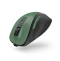 Hama Optical Wireless Mouse 6 Buttons MW-500 Recharge Battery Ergo. Forest Green