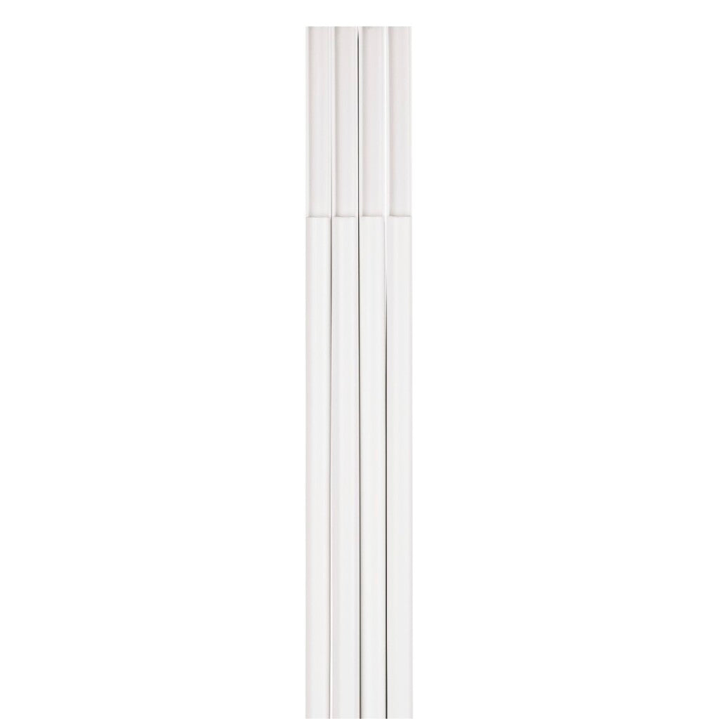 Hama Kabelgoot Zelfklevend Halfrond 100X1.1X1 Cm 4 Stuks Pvc/Wit