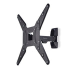 Tv-muurbeugel 81-165 cm zwart