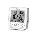Hama Digital Radio-Controlled LCD Alarm Clock Rhodos White