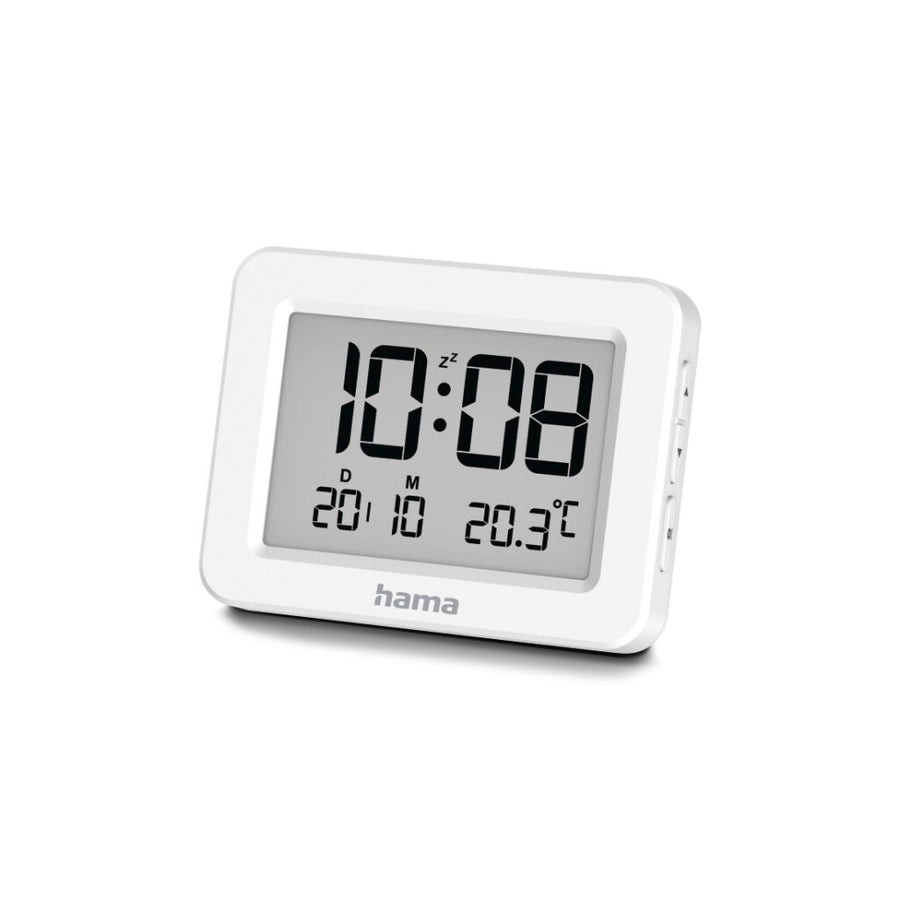 Hama Digitale Lcd Wekker Kos Wit