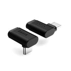 Hama USB-C hoekadapter 90° 10 Gbit/s 240W set van 2
