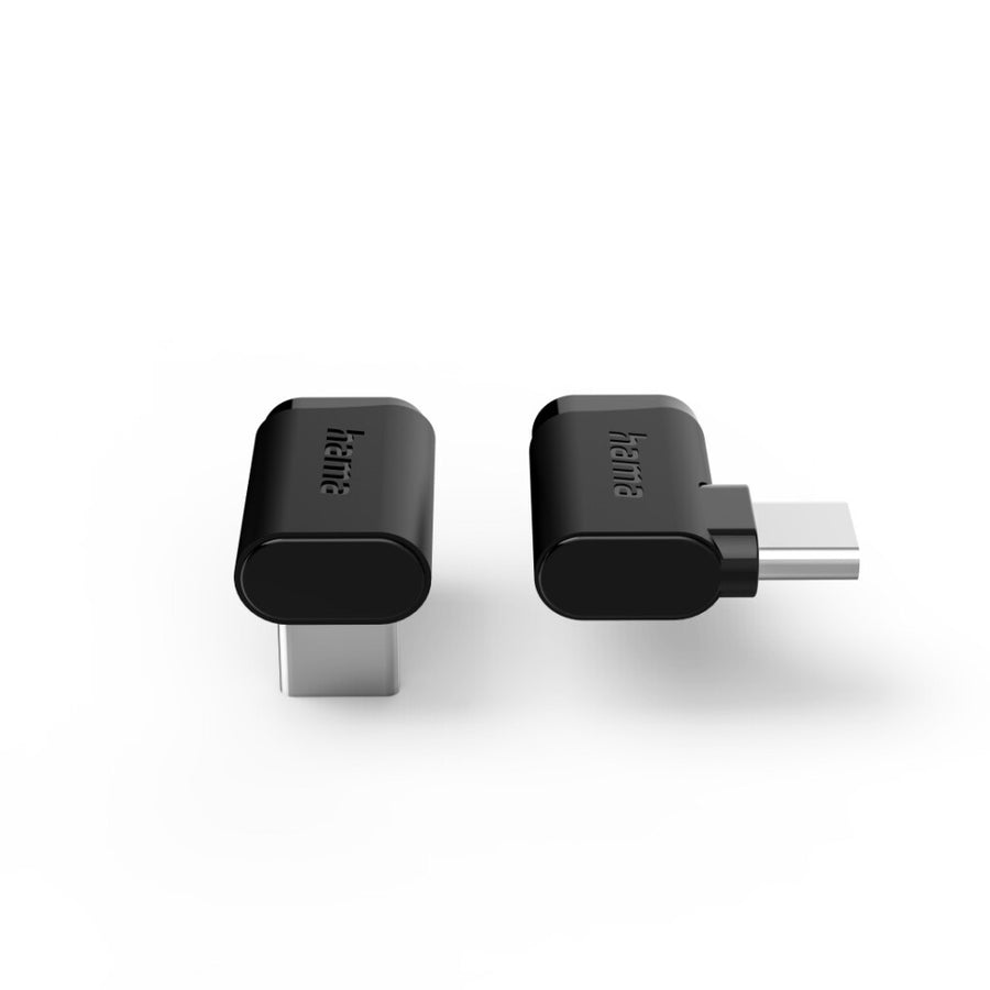 Hama Usb-C-Hoekadapter 90&Deg; Usb 3.2 Gen2 10 Gbit/S 5 A 240 W Set Van 2