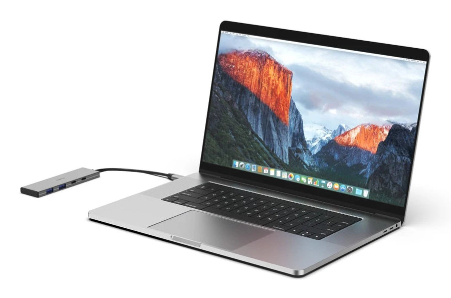 Hama Usb-C-Hub 4 Ports 2X Usb-A 2X Usb-C Usb 3.2 Gen2 10 Gbit/S Pd Alu