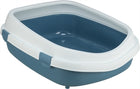 Kattenbak Primo XXL 71x56x25 cm blauw wit