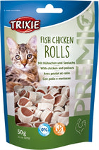 Katten snacks kip vis 50g 6 stuks