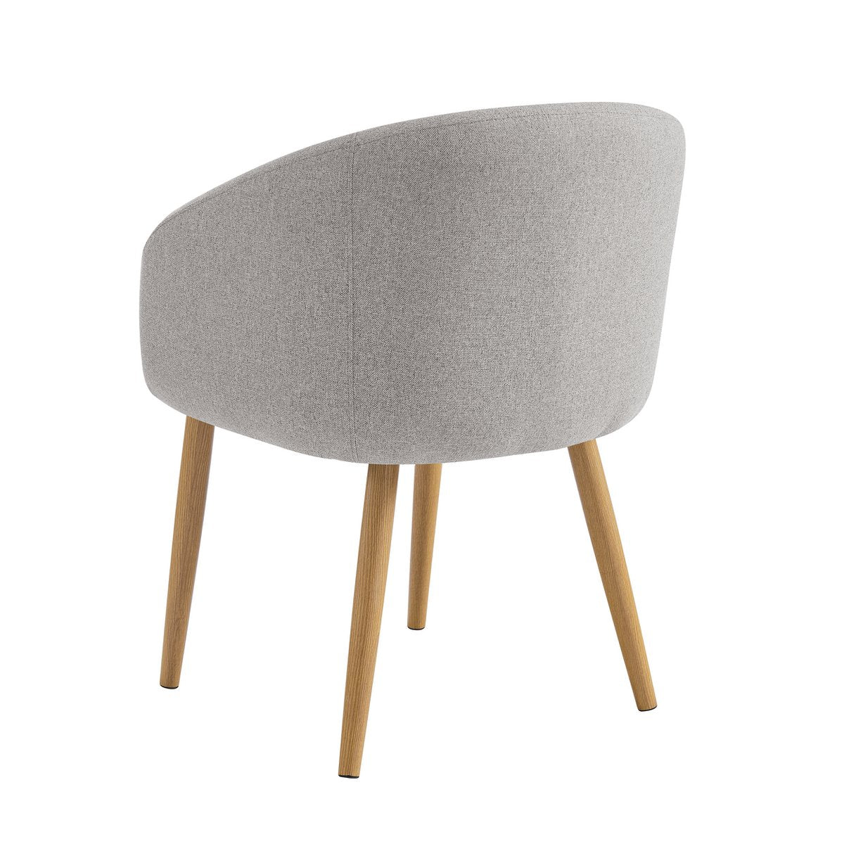 Fauteuilset 2 stuks structuurstof taupe