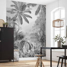 Komar Fotobehang Lac Tropical Black & White 200X270 Cm